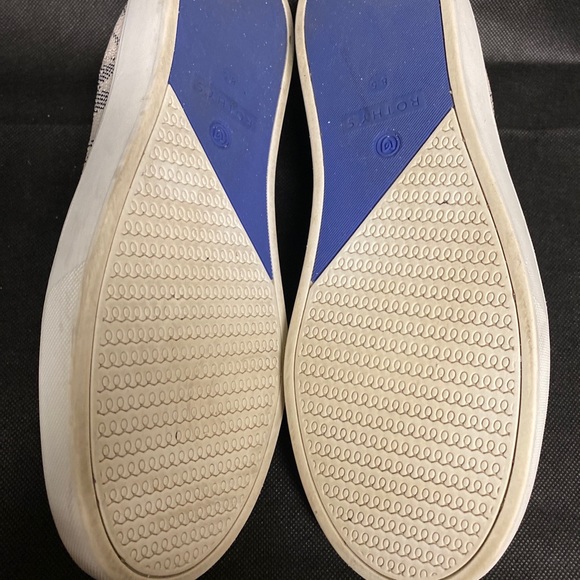 Rothy's Maritime Tiger Stripe Sneakers - size 8.5 - Picture 5 of 13